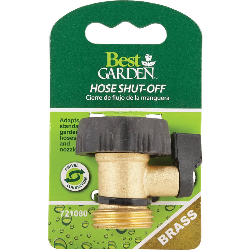 Best Garden Brass Single Hose Shutoff