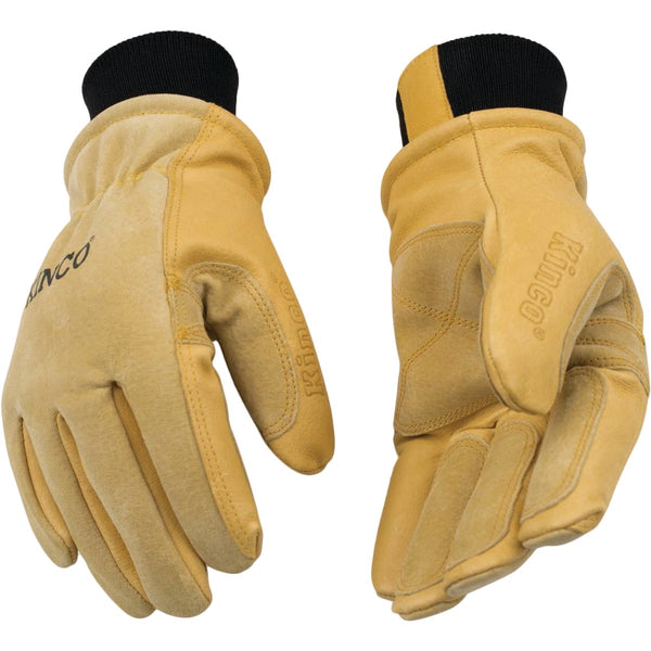 Kinco Men's XL Premium Pigskin Thermal Insulated Winter Work Glove