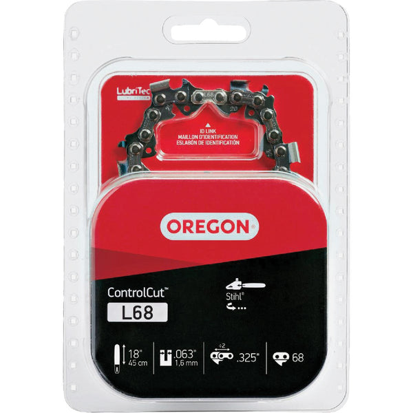Oregon L68 ControlCut Chainsaw Chain for 18 in. Bar - 68 Drive Links - fits Several Stihl models