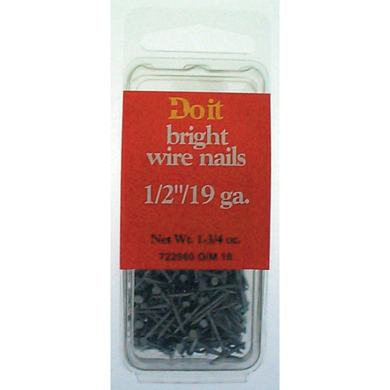 Hillman Anchor Wire 1/2 In. 19 ga Bright Wire Nails (6 Ct., 1.75 Oz.)