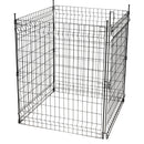 Best Garden 52 In. H. Black Powder-Coated Steel Multi Purpose Fence Post