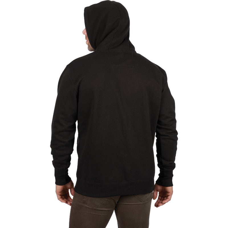 Milwaukee Large Black Heavy-Duty Pullover Hooded Sweatshirt