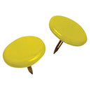 Hillman Anchor Wire Yellow 23/64 In. x 15/64 In. Thumb Tack (40 Ct.)