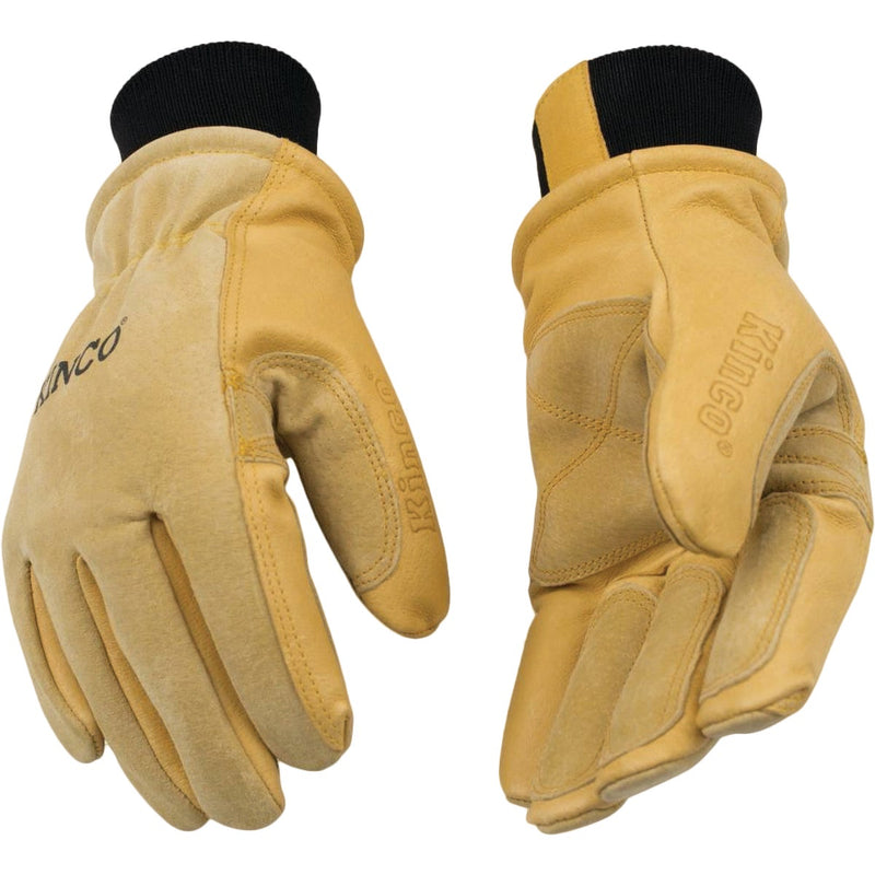 Kinco Men's Medium Premium Pigskin Thermal Insulated Winter Work Glove