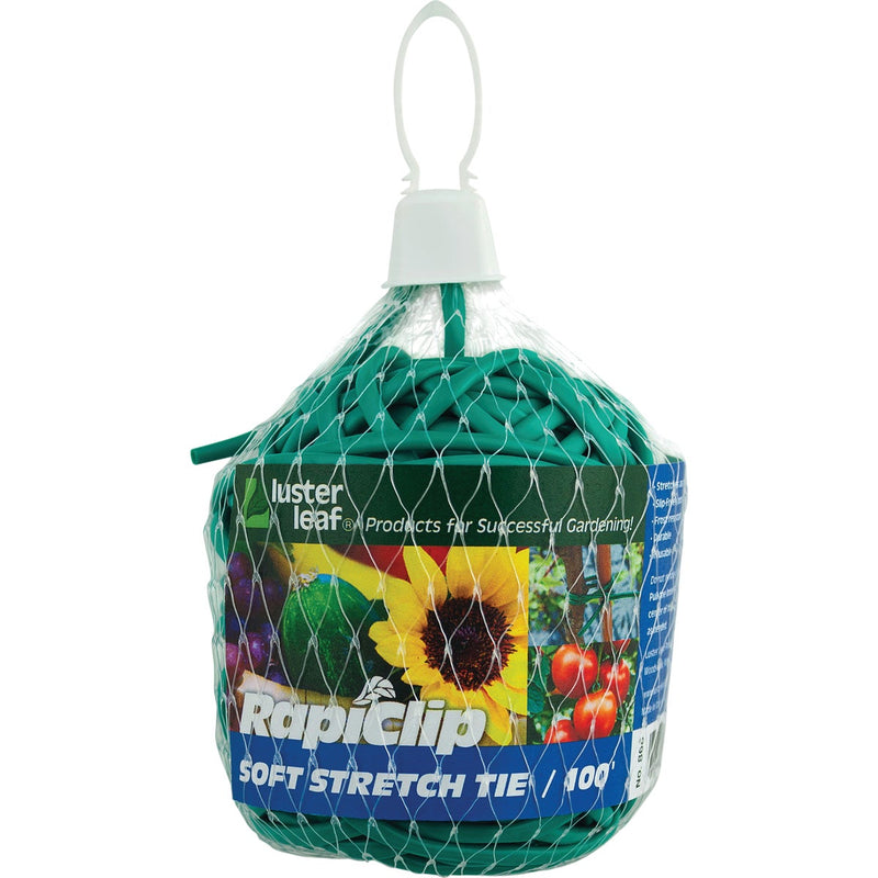 Rapiclip 100 Ft. Green Soft Stretch Plant Tie