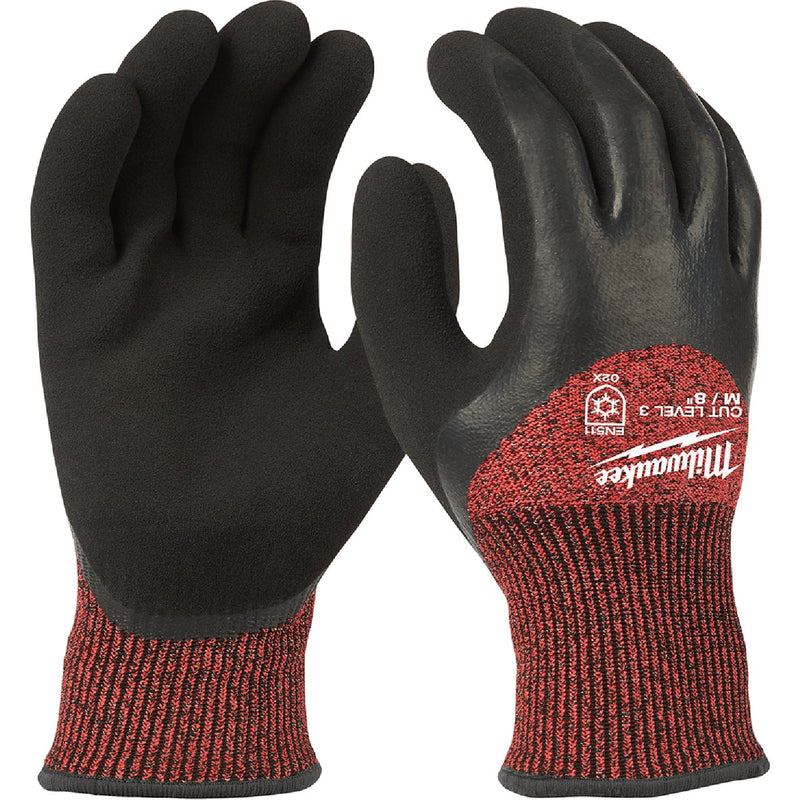 Milwaukee Unisex Medium Latex Coated Cut Level 3 Insulated Work Glove