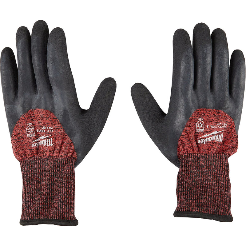 Milwaukee Unisex Medium Latex Coated Cut Level 3 Insulated Work Glove