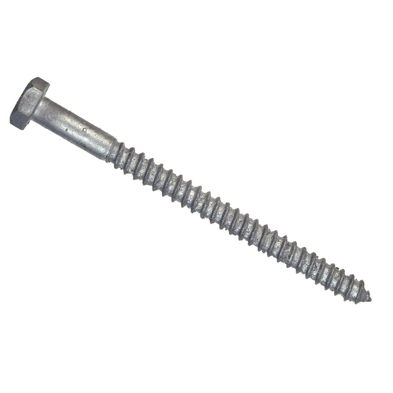 Hillman 5/16 In. x 2-1/2 In. Galvanized Hex Lag Screw (100 Ct.)