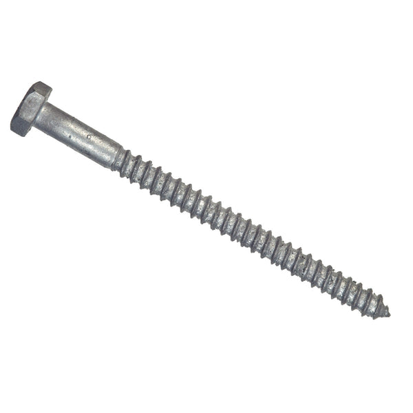 Hillman 5/16 In. x 3 In. Galvanized Hex Lag Screw (100 Ct.)