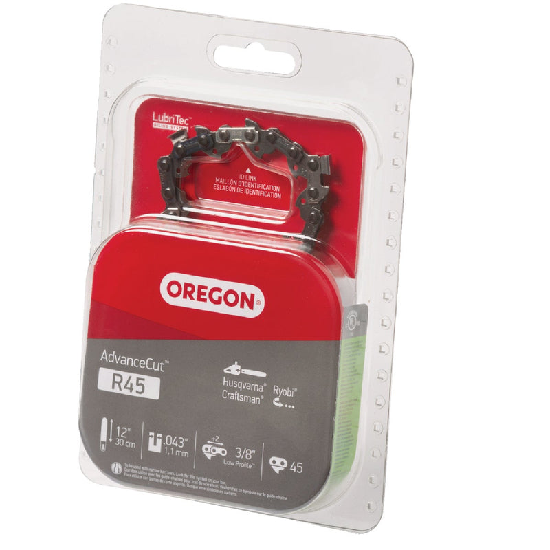 Oregon R45 AdvanceCut Chainsaw Chain for 12 In. Bar - 45 Drive Links