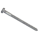 Hillman 1/2 In. x 4-1/2 In. Galvanized Hex Lag Screw (25 Ct.)