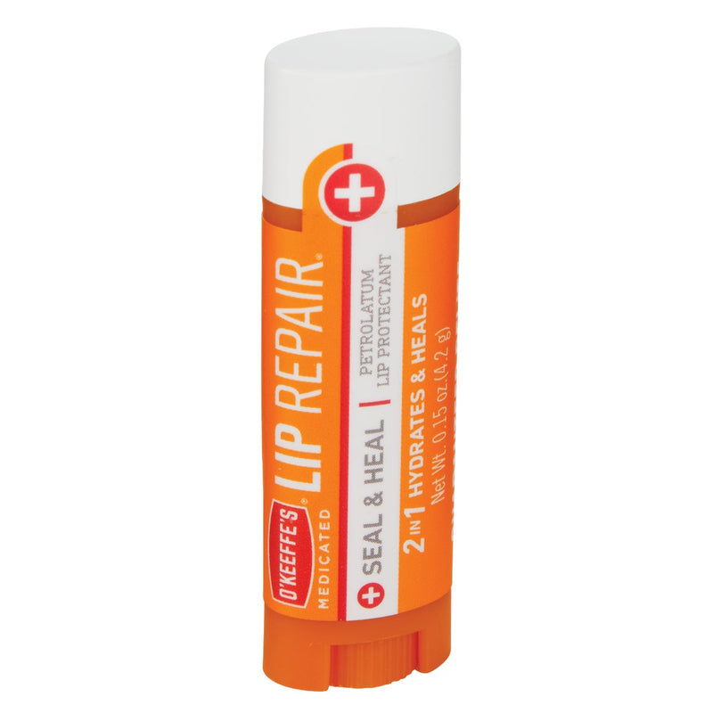 O'Keeffe's Seal & Heal Unflavored Lip Repair, 0.15 Oz.