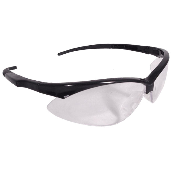 Radians Outback Black Frame Shooting Glasses with Clear Lenses