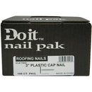 Do it 1 In. 12 ga Electrogalvanized Cap Nails (200 Ct., 1 Lb.)