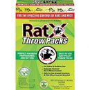 RatX Pellet Throw Pack Rat And Mouse Killer, (6-Pack)
