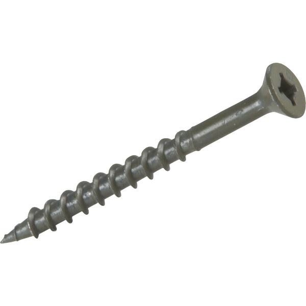 Grip-Rite #8 x 2 In. Premium-Coated Combo Wood Exterior Screw (25 Lb. Pail)