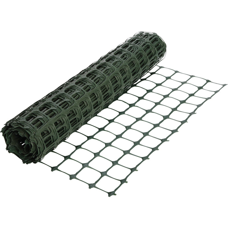 Tenax 2 Ft. H. x 25 Ft. L. High-Density Polyethylene Garden Fence, Green