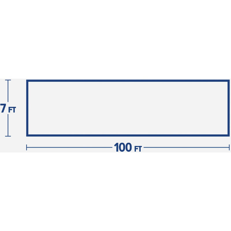 Tenax 3/4 In. x 3/4 In. Mesh 7 Ft. x 100 Ft. Black Plant & Pond Net