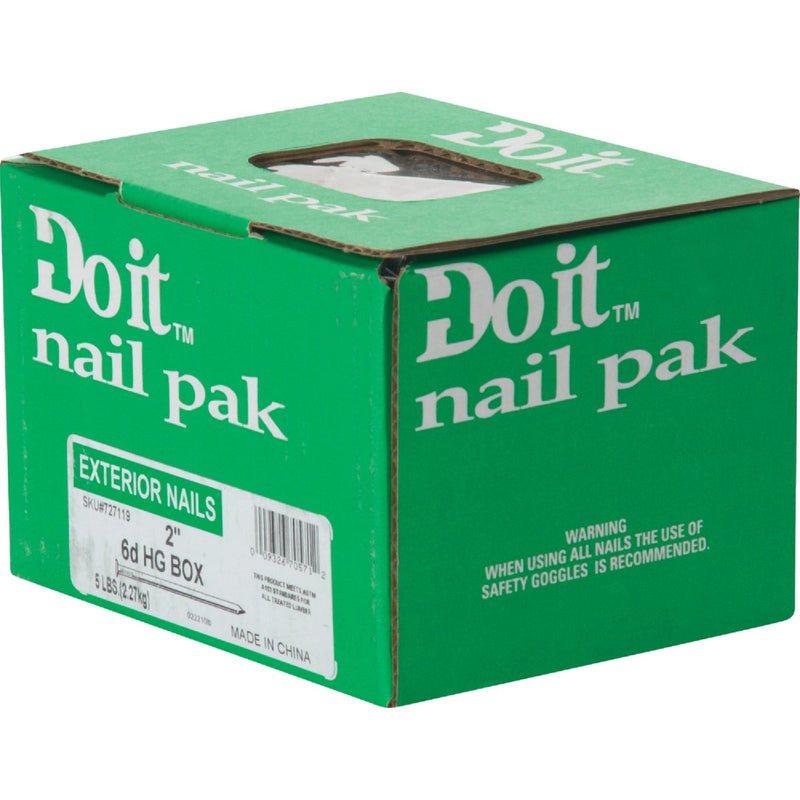 Do it 6d x 2 In. 12-1/2 ga Hot Galvanized Box Nails (1180 Ct., 5 Lb.)