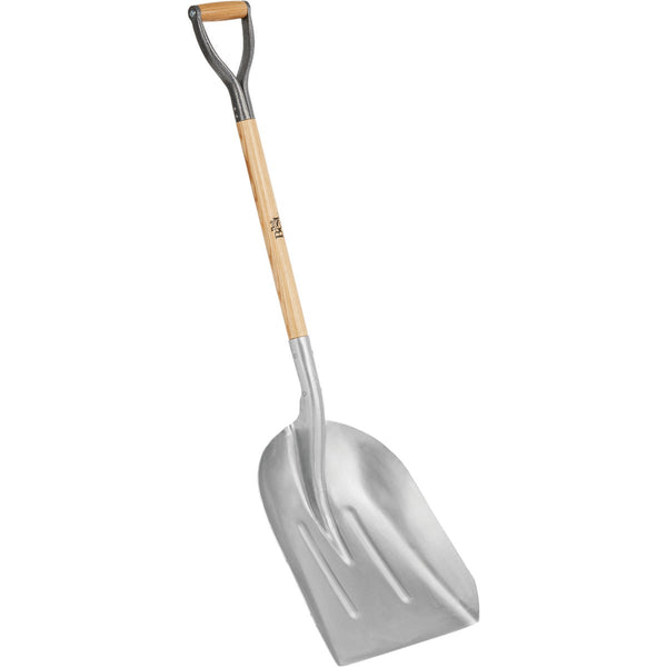 Do it Best 27 In. Wood D-Grip Handle #10 Aluminum Scoop Shovel