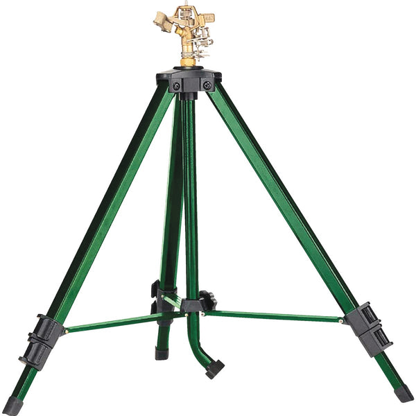 Orbit 1/2 In. Brass Impact Sprinkler on Tripod Base