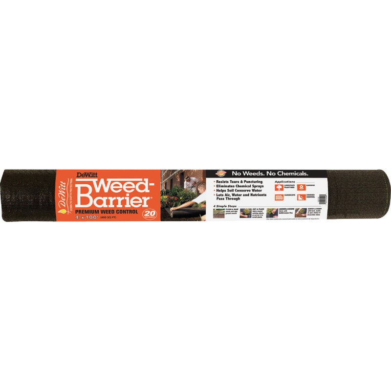 DeWitt Weed Barrier 4 Ft. W. x 100 Ft. L. Polyester 20-Year Premium Weed Control Landscape Fabric