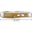 Case Trapper 3.27 In. Smooth Antique Bone Pocket Knife