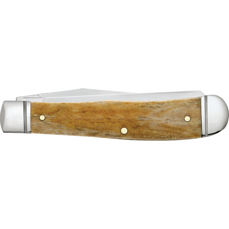 Case Trapper 3.27 In. Smooth Antique Bone Pocket Knife