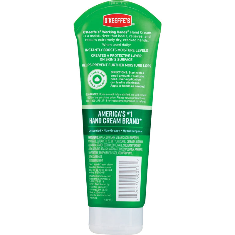 O'Keeffe's Working Hands 7 Oz. Hand Cream Tube