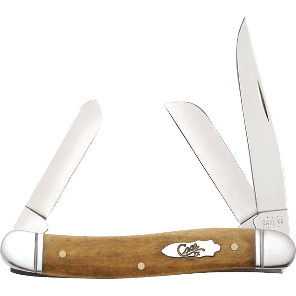 Case Stockman 2.57 In. Antique Bone Smooth Medium Pocket Knife