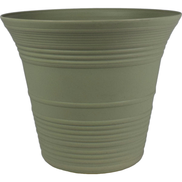 Myers Sedona 9 In. Dia. Polypropylene Seafoam Planter