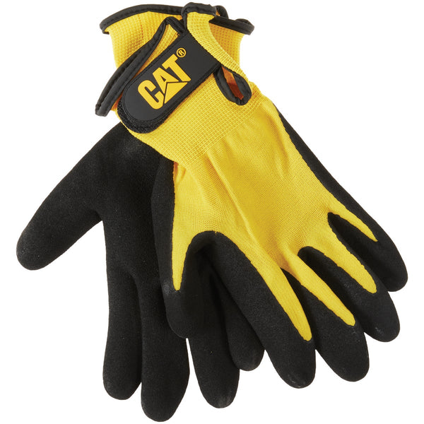 CAT Men's Large Nitrile Coated Nylon Knit Glove