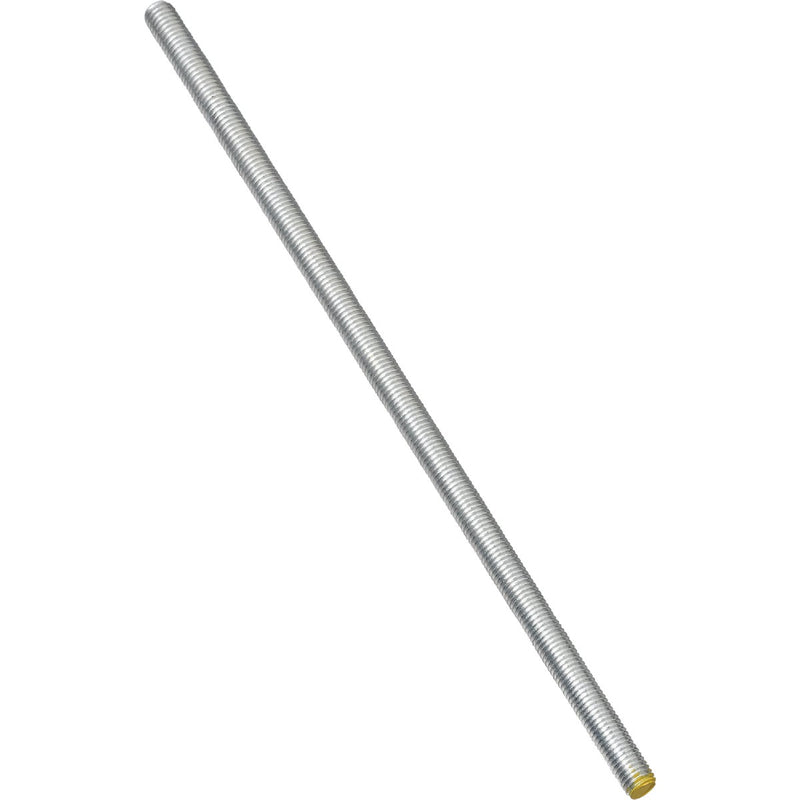 Hillman Steelworks 3/8 In. x 3 Ft. Steel Threaded Rod