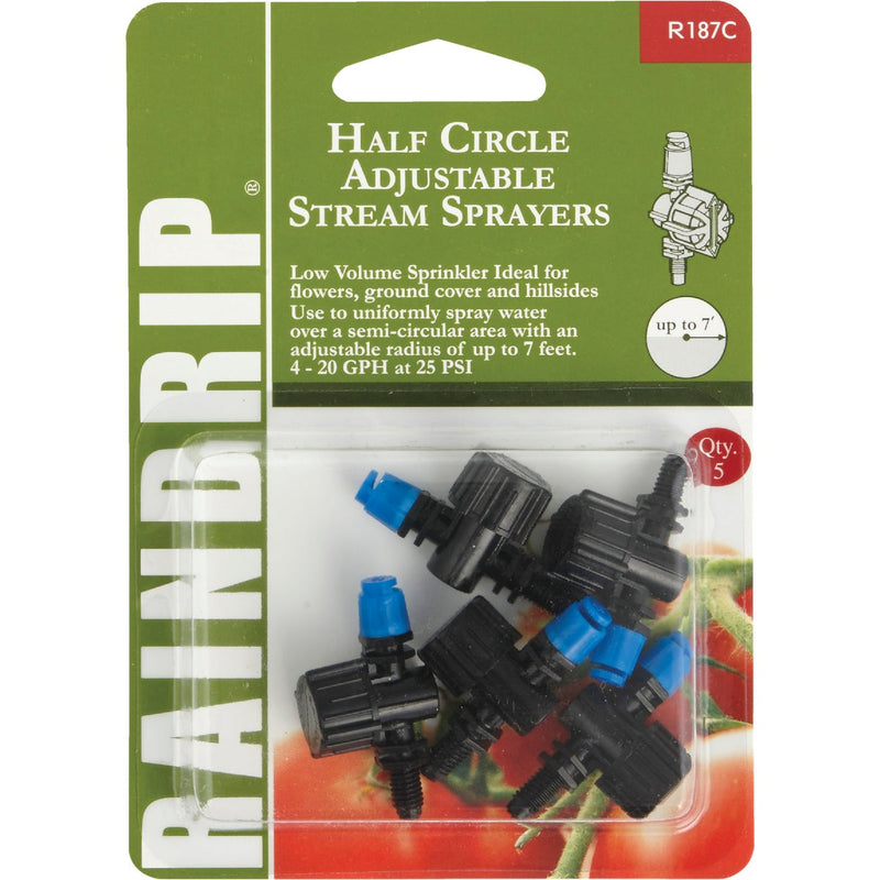 Raindrip Half Circle Adjustable Sprayer (5-Pack)