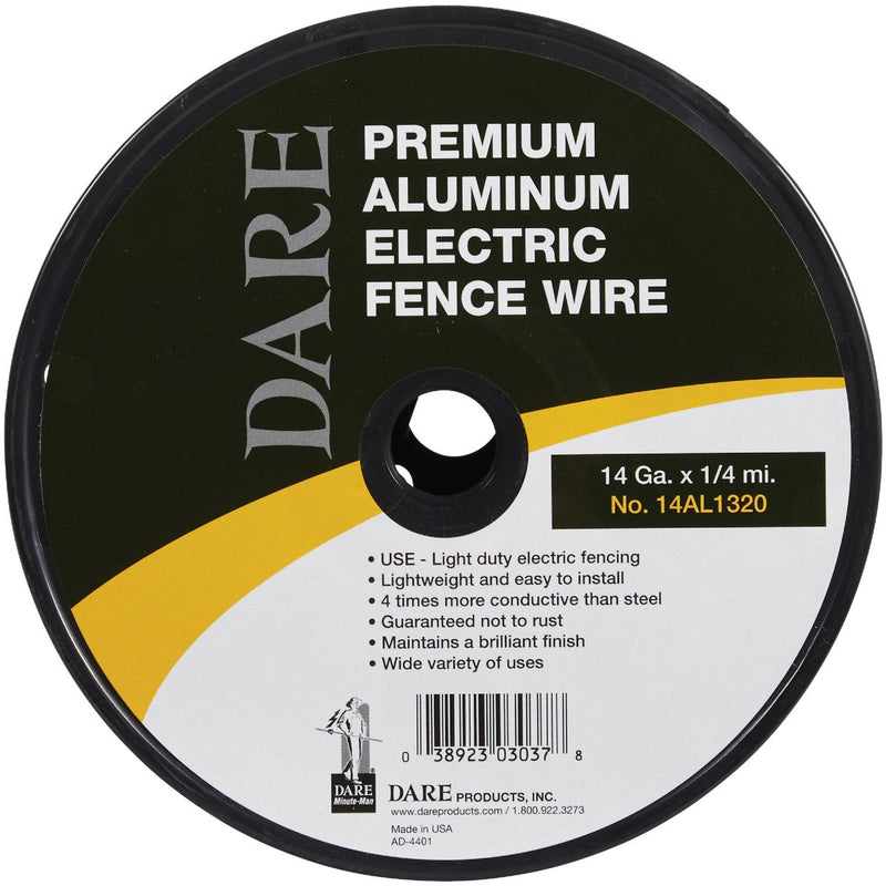 Dare 1/4-Mile x 14 Ga. Aluminum Electric Fence Wire