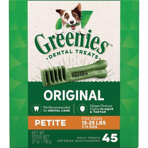 Greenies Petite Small Dog Original Flavor Dental Dog Treat (45-Pack)