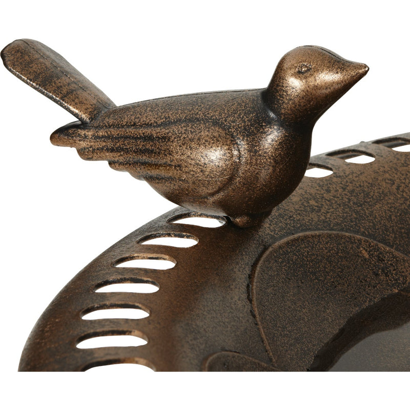 Best Garden Antique Bronze Decorative Pedestal Bird Bath