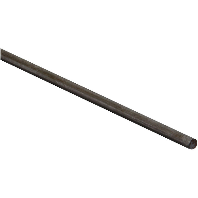 Hillman Steelworks Steel 1/4 In. X 6 Ft. Solid Rod