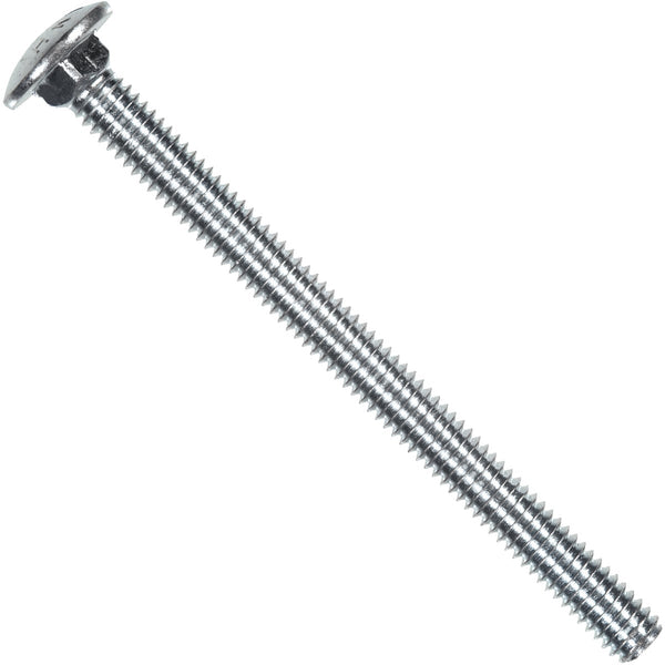 Hillman 1/4 In. x 2-1/2 In. Grade 2 Zinc Carriage Bolt (100 Ct.)