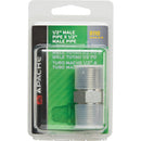 Apache 1/2 In. Male Pipe x 1/2 In. Male Pipe Straight Hydraulic Hose Adapter