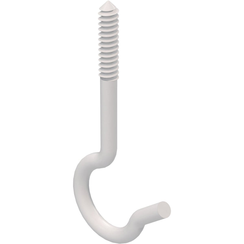 National 2-1/2 In. White Ceiling Hook (3-Pack)