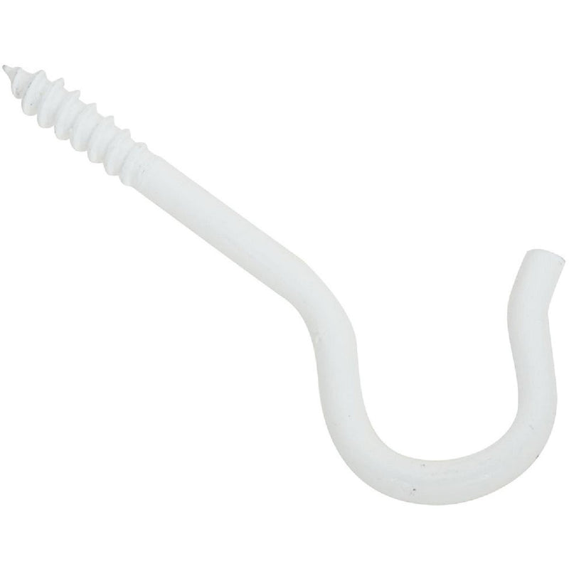 National 2-1/2 In. White Ceiling Hook (3-Pack)