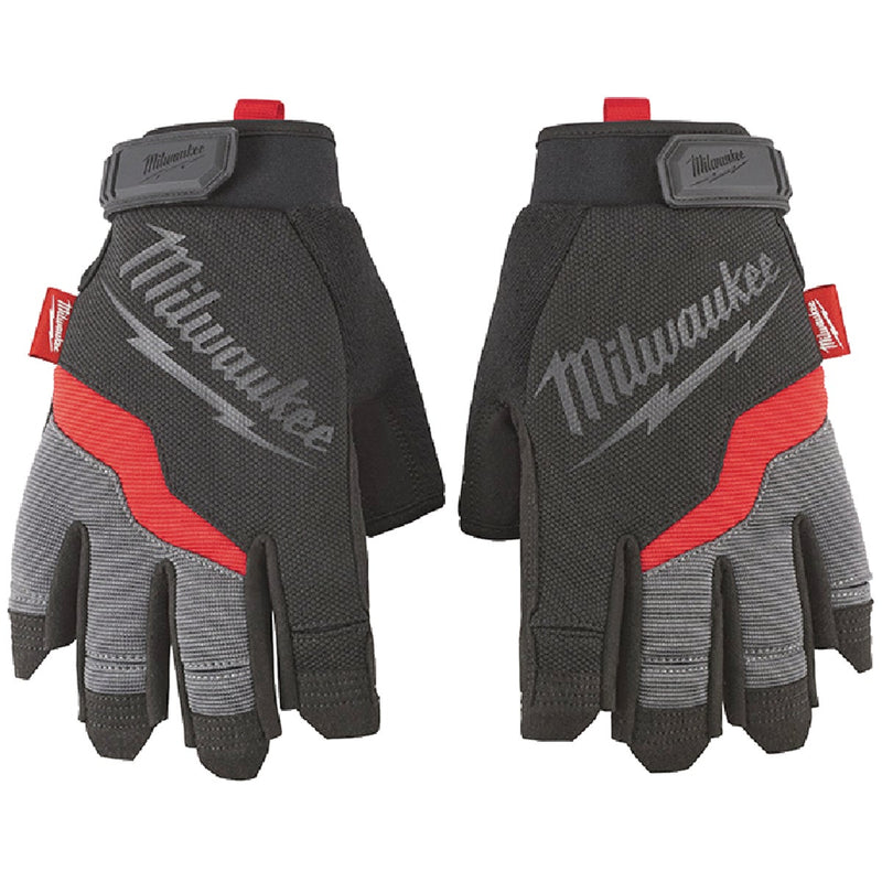 Milwaukee Performance Unisex Medium Synthetic Fingerless Work Glove