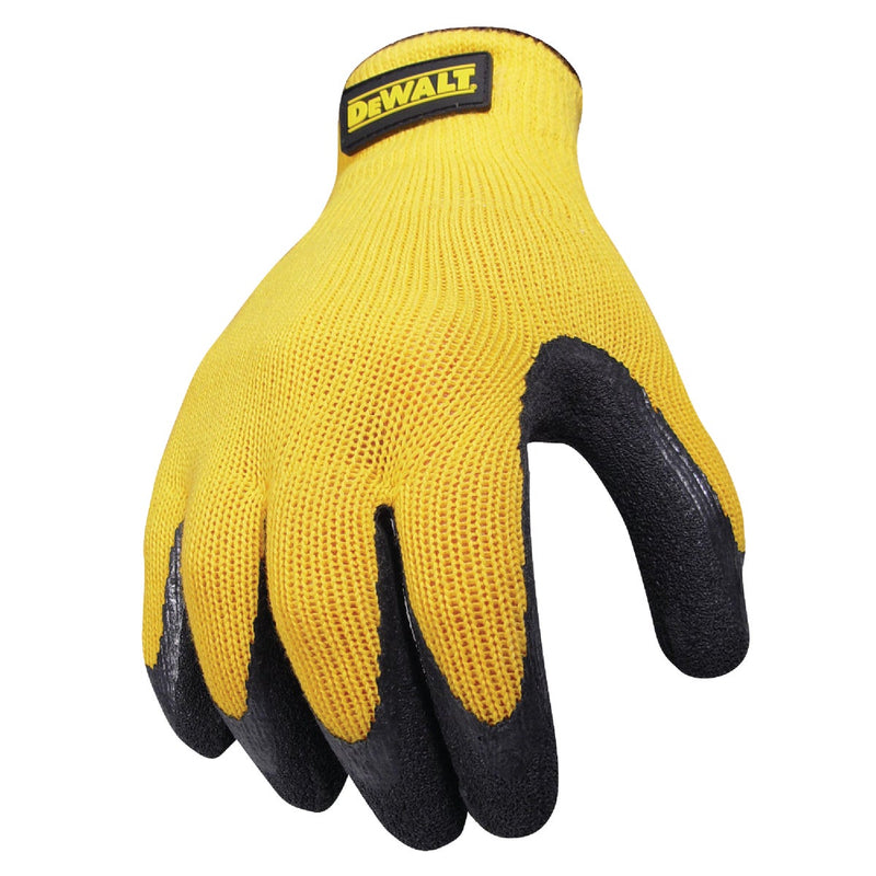 DEWALT Men's Medium Gripper Rubber Coated Glove