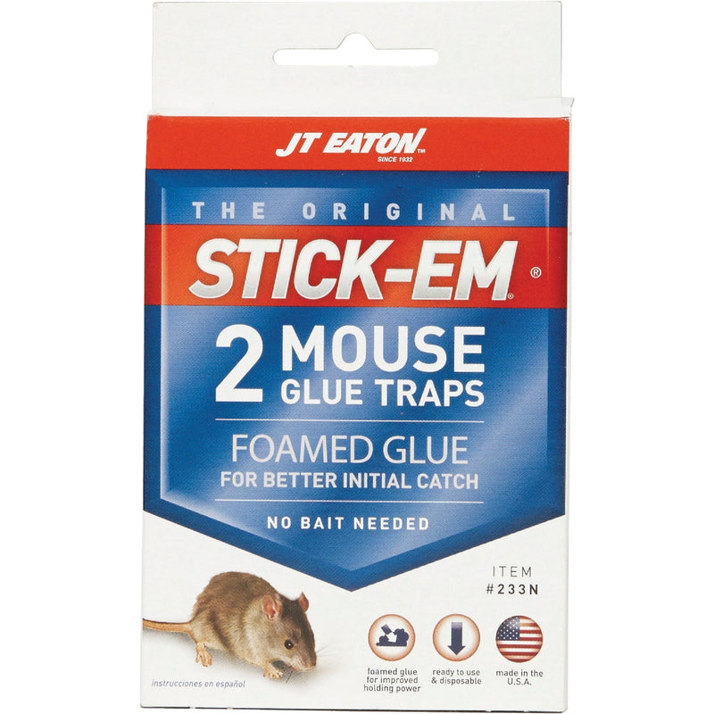 JT Eaton Stick-Em Glue Mouse Trap (2-Pack)