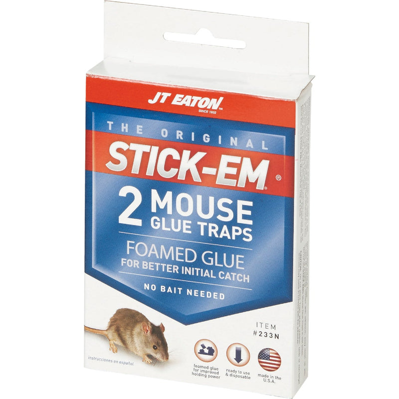 JT Eaton Stick-Em Glue Mouse Trap (2-Pack)