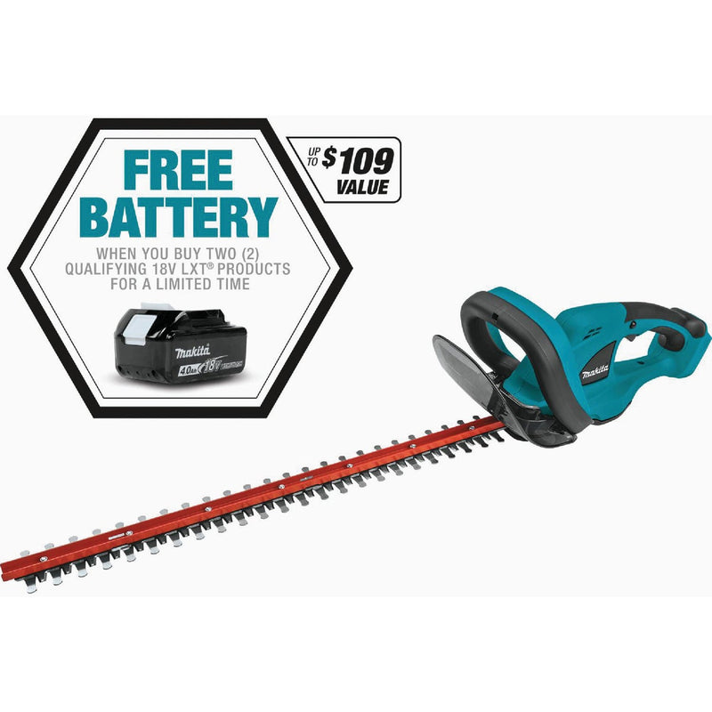 Makita 22 In. 18V LXT Lithium-Ion Cordless Hedge Trimmer (Tool Only)