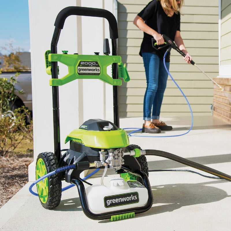 Greenworks 2000-PSI 1.2 GPM Heavy-Duty Cold Water Corded Electric Pressure Washer