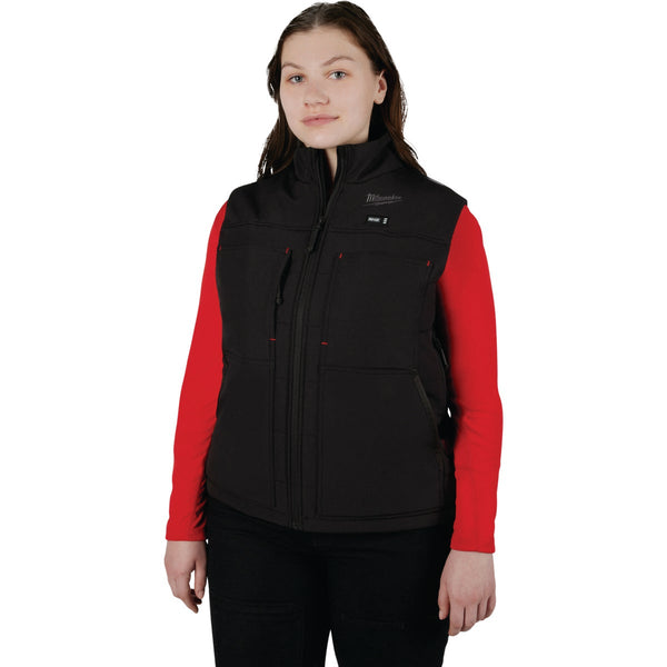 Milwaukee M12 AXIS Women's Black Cordless Vest Kit, M