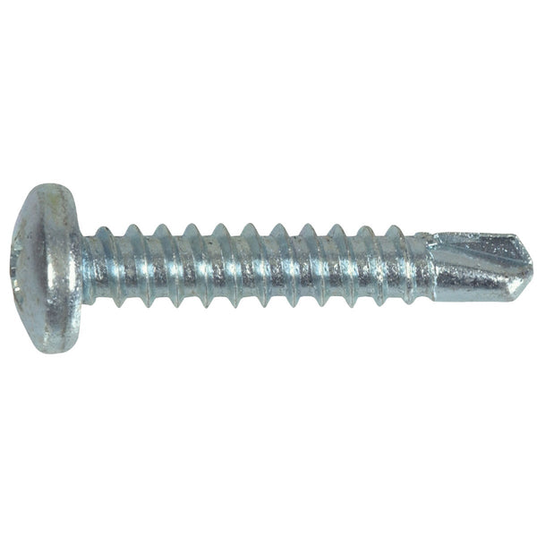 Hillman #6 - 20 x 1/2 In. Phillips Pan Head Self-Drilling Sheet Metal Screw (100 Ct.)